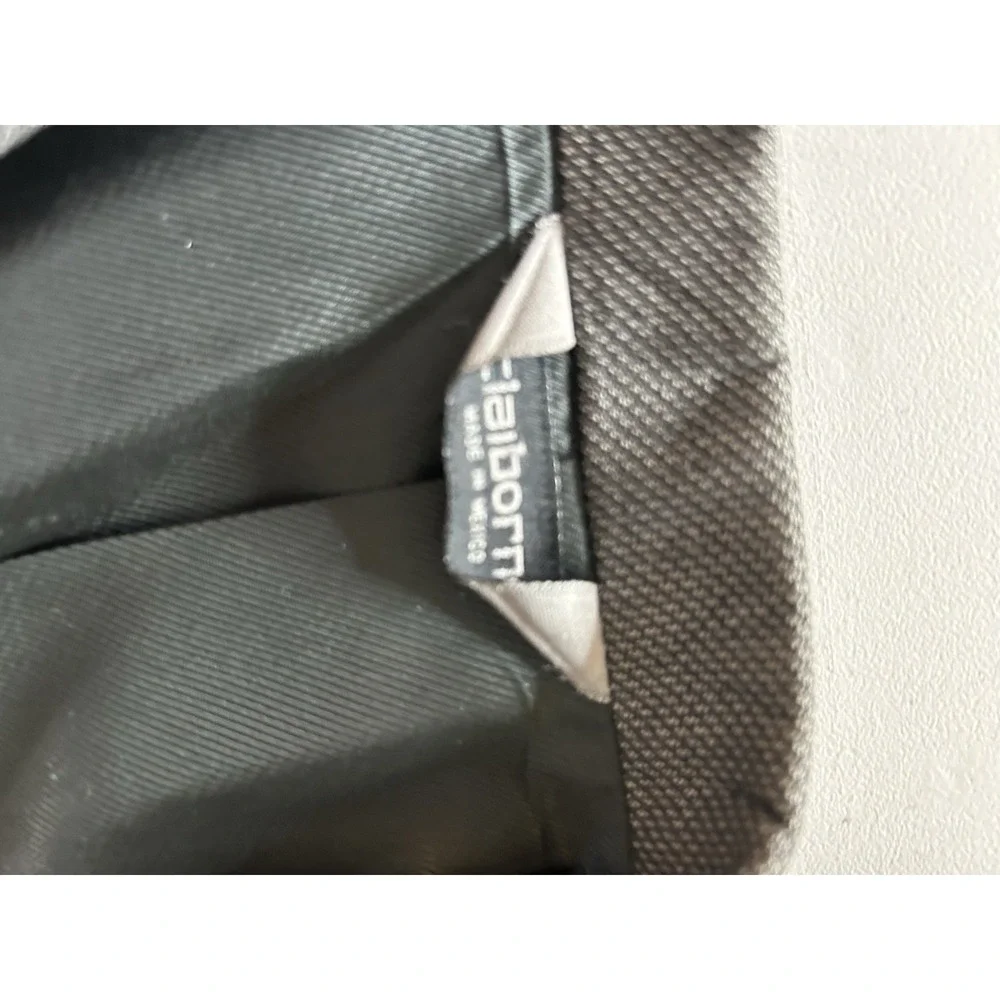 Claiborne Men's Sport Coat Size 42R Gray with White Threading Blazer Jacket